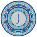 Custom Monogram Design Pool Mat, Decorative Pool Emblem, Choose Leter and Size, Easy to Install and Remove - size: 29" in Diameter, style: Letter "J"