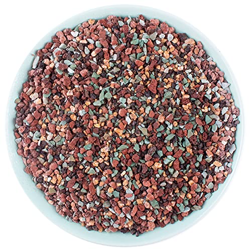 3lb Mix Lava Rocks for Plants in Door -Gravel Pebbles for Bonsai Succulent Cactus Potting Soil and Vase Fillers, Fairy Gardening,Top Dressing - color: Mix Gravel, size: 3lb