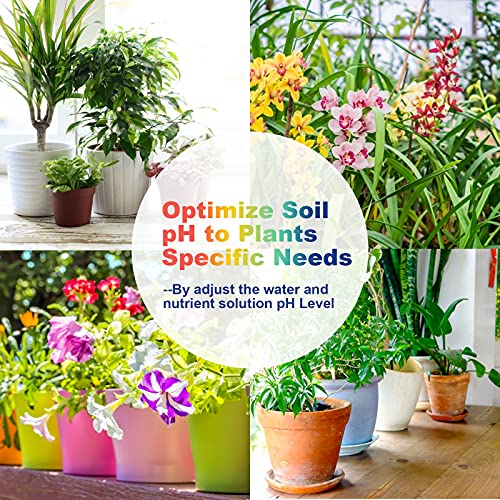 FOLLOWIN pH Up and Down Control Kit for Hydroponics, Soil Gardens & Aquariums - Concentrated Liquid pH Adjuster Set (9 oz + 9 oz) with pH Indicator - Balanced Nutrient Solution for Plants