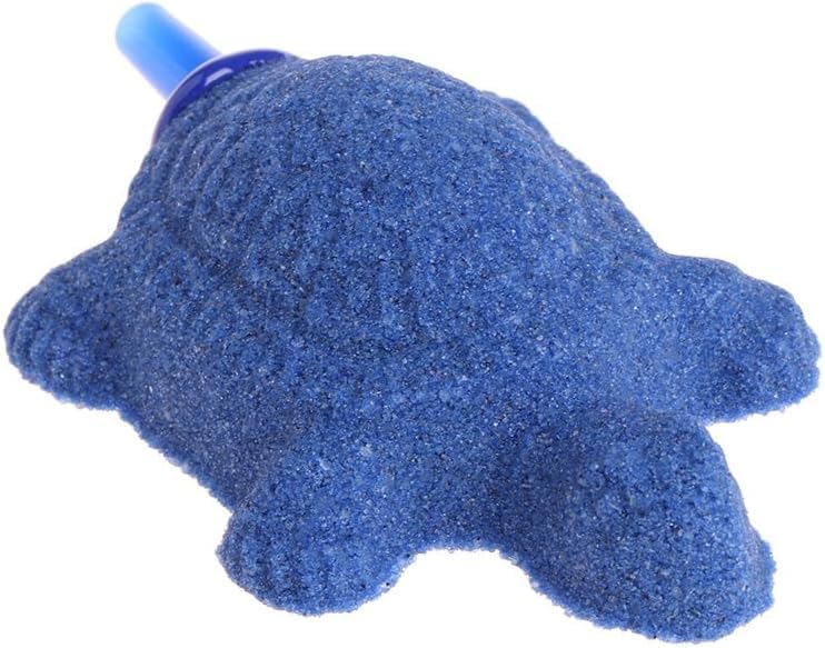 Blue Turtle Aquarium Bubble Air Stone Diffuser Fish Tank Aerator Oxygen Pump Ornament Decor Aquarium Air Pump Accessories