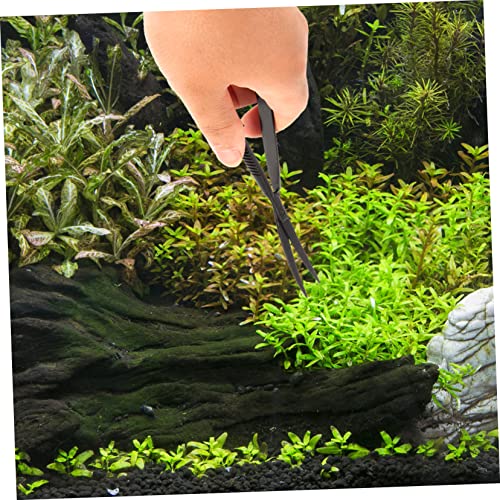 ibasenice Aquatic Plant Scissor Spring Trimmer for Precision Pruning for Aquascaping and Fish Tanks Professional Water Grass Maintenance Tool
