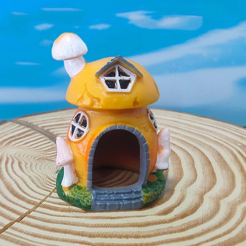 Mushroom Conch House Shelter Aquarium Landscaping Decoration Fish Tank Decor Fish Tank Ornament Fish Shrimp Hiding Shelter
