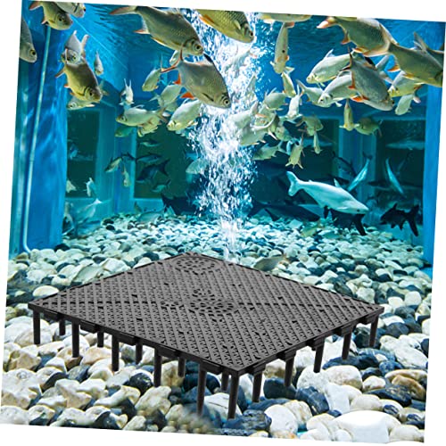 Kisangel 5pcs Aquarium Divider Bottom Plate Fish Tank Splicing Grid Water Permeability Flexible Partition Net for Customizing Fish Tank Compartments