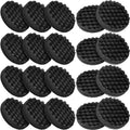 Uiifan 20 Packs Aquarium Filter Pads Bulk Compatible with Fluval Fx4/ Fx5/ Fx6 Canister Filter Media Replacement Parts Compatible with Fx4 Replacement Foam Pads Sponge Aquarium Accessories, Black