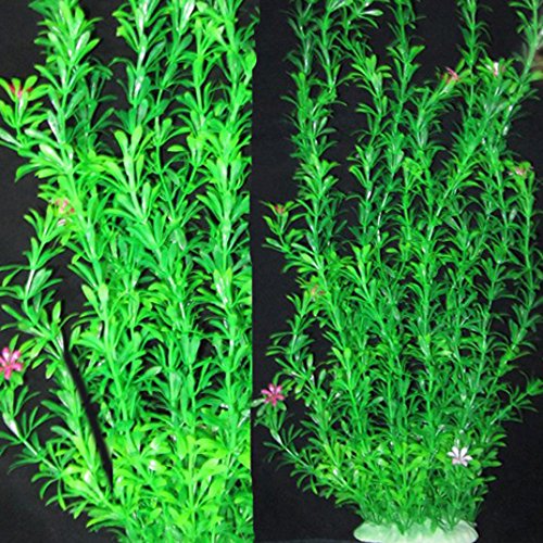 Honory99 40-100CM Simulation Fake Plants Aquarium Grass Landscaping Ornament Decorations