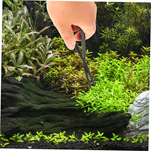 FRCOLOR Underwater Plant Scissor Durable Aquarium Clipper Ergonomic Spring Trimmer for Aquascaping and Fish Tank Maintenance Precision Tool for Pruning Aquatic Plants