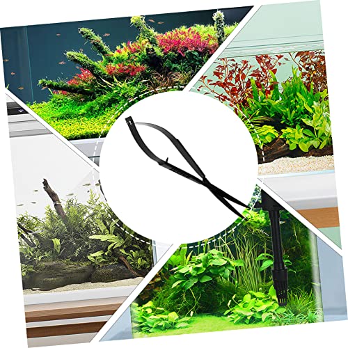 BESPORTBLE Aquatic Plant Scissors for Easy Trimming Spring-Action Tool for Aquarium Maintenance and Aquascaping for Underwater Plant Care