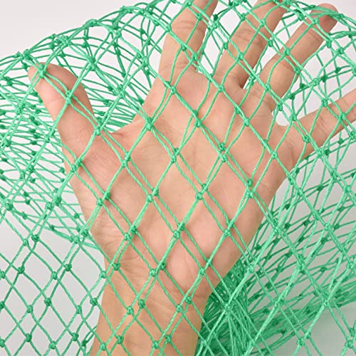 Fishnet Bag Foldable Fishnet Bag Diving Bag 35 Inch Long Fishing Net - size: 35.5inch