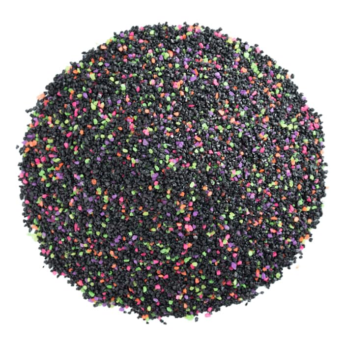 GloFish Aquarium Sand 5 Pounds, Black with Highlights, Complements Tanks and Décor, (AQ-78485) - color: Black, size: 5