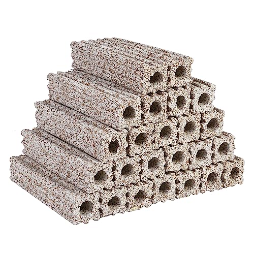 Ceramic Bio Filter Media, Porous Media Filter Media for Sump Tank, Pond, Aquarium Fish Tank (Large 24 pcs) - size: Large 24 pcs