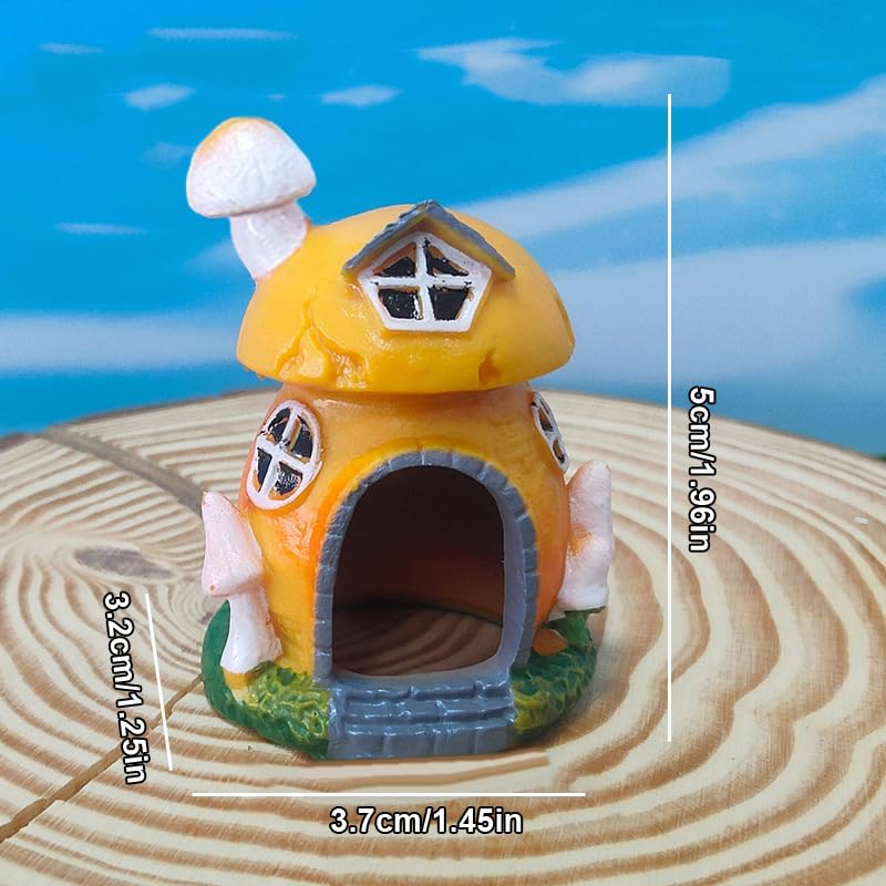 Mushroom Conch House Shelter Aquarium Landscaping Decoration Fish Tank Decor Fish Tank Ornament Fish Shrimp Hiding Shelter