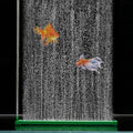 Aquarium Air Bubble Bar, 10.2 Inch Double Row Fine Micro Air Bubble Curtain Wall, Self-Sinking Design High Dissolved Oxygen Diffuser Fish Tank Bubbler for Freshwater Saltwater Hydroponics - size: 10.2 Inch