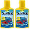 Tetra BettaSafe, Aquarium Water Conditioner for Bettas, 1.69-Ounce, 50ml, Golds & Yellows (16837) (Pack of 2) - size: 1.69-Ounce, 50-Ml (Pack of 2)