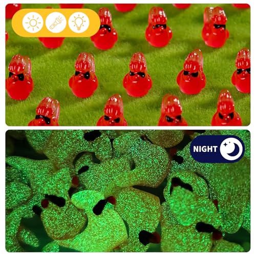 60 pcs Mini Resin Bird Many Styles Variety Tiny Luminous Animals Figures Miniature Little Small Animal Figurines Bulk for Micro Fairy Garden Landscape Accessories Hide Crafts Decor Aquarium - color: Bird-60p