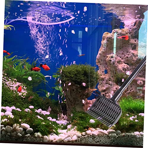 1 Set Fish Tank Vacuum Dryer Cleaner Fish Tank Cleaning Brushes Fishing Net Aquarium Water Aquascaping Tools Kit Fish Tanks Pump Fish Tank Lid for Fish Tank Abs Black/1246