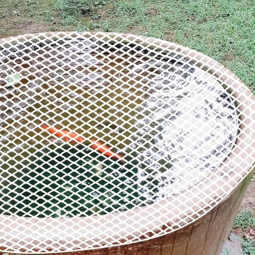 KESYOO Aquarium Escape Proof Net Cover 17.7X11.8In Fish Tank Protective Mesh Lid for Outdoor Ponds and Aquariums Durable Anti-Jumping Fish Tank Net Safety Cover