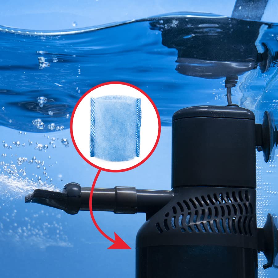 Marineland Magnum 200 Polishing Internal Filter Floss Sleve, Traps Small Dirt Particles, 1 Ct. - color: Blue, size: 1 Count (Pack of 1)