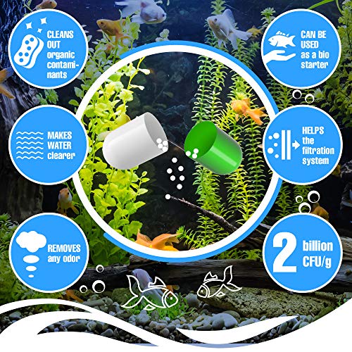 Bio Capsules Fish Tank Water Cleaner - size: FTWC