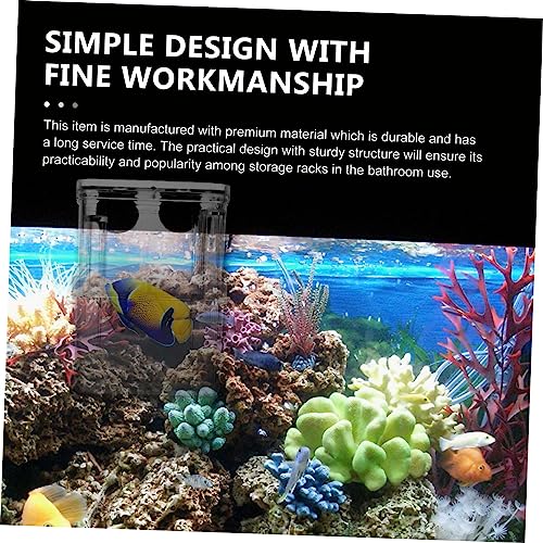 Milisten Aquarium Breeder Box Fish Tank Hatching Incubator Double Layer Isolation Box