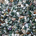 LAIDANLA Aquatic Agate Crushed Stone Crystal Chips Bulk Natural Gemstones Healing Reiki Crystals Mini Quartz Vase Filler Aquarium Gravel 100g - color: Aquatic Agate, size: 0.22 Pound-（0.2"-0.28"）