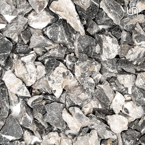 UNS Accent Stone - Aquascaping Hardscape for Freshwater Aquarium Aquascape - Shrimp, Turtle, Betta Fish Tank Decoration - Blue Gray Small Rock for Terrariums & Vivariums - Seiyru Mountain Stone, 3 lb - size: Stone - 3LB
