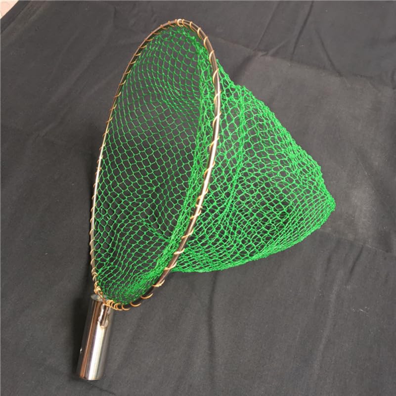 Abaodam Durable 9.84 Inch Fishing Net Head Lightweight Replacement Mesh for River Lake Stream Fishing Landing Net and Fish Catching