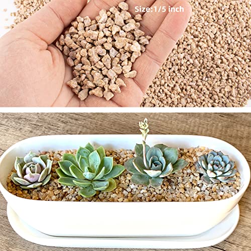 3lb Maifanitum Stones for Succulent Cactus Bonsai Decorative Rocks-Indoor Plants Soil Covers,Horticultural Gravel, Potting Pebbles for Terrarium, Fairy Gardening, Top Dressing - color: Maifanitum Stones, size: 3lb