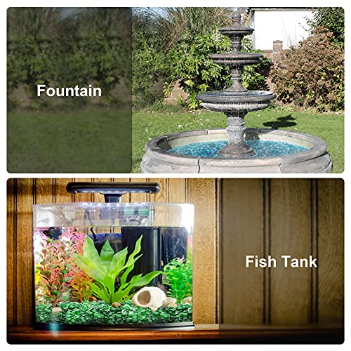 Stanbroil 10-Pound Fire Glass Beads - 1/2 inch Luster Fire Glass Drops for Fireplace Fire Pit | Gas Log Sets | Landscaping | Fish Tank, Crystal Ice Luster - color: Crystal Ice Luster