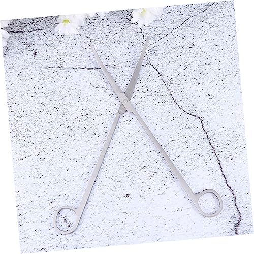 1set Stainless Steel Aquarium Cleaning Tool Kit Aquascaping Tweezers Scissors and Spatula for Plant Maintenance Set Storage Bag for Freshwater Aquariums
