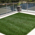 iCustomRug Ivy, Thick Realistic Grass Mats & Rugs & Rugs 5' X 7' Synthetic Turf with Finished Edges, Indoor Outdoor Grass Pet Pad - size: 5' x 7' (Rectangular)
