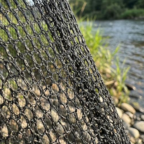 32" Collapsible Fishing Keep Net with Ground Spike, Portable Mesh Bag for Caught Fish, Heavy Duty Basket & Bait Holder, Red de Pesca for Kayak or Ice Fishing Livewell, Small Lobster Catching Net