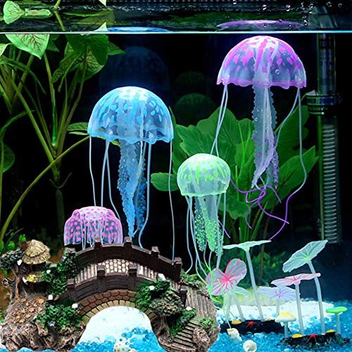 Aquarium Ornament Resin Arch Bridge Tree Pavilion Artificial Bridge Model for Garden Decor Fish Tank Landscape Accessories