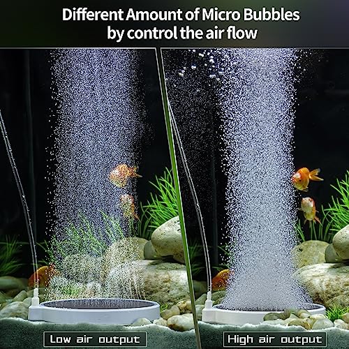 Aquarium Air Stones Oxygen Bubbler, 4 Inch Fish Tank Quiet Oxygen Aerator, Air Pump Accessories Airstones for Fish Tank and Hydroponics - size: 4 inch for 35 - 100 gallon tanks