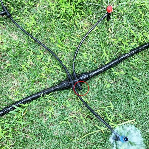 30 Pack 1/4" End Plugs for Quick Connect 1/4" Drip Irrigation Tee Connectors, Leak-Free End Closure Parts End Cap Fittings for Quick Connect Drip Irrigation System - size: 30PCS 1/4" End Plugs for 1/4" Quick Tee Connector
