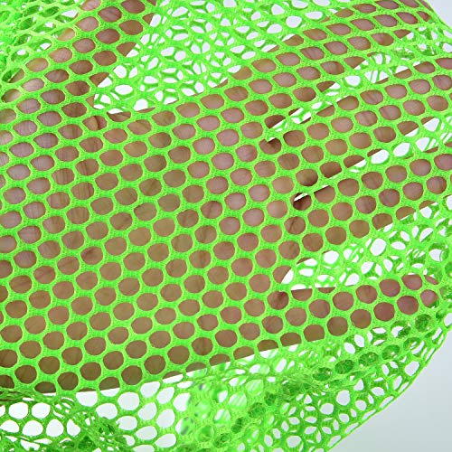 Coopay 2 Pieces Butterflies Fishing Net Catching Bug Floating Bait Beach Nets for Outdoor Playing - color: Green + Blue