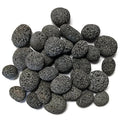 Midwest Hearth Natural Tumbled Lava Stones for Gas Fire Pit and Fireplace | Small (1/2"–1") | Smooth Round Volcanic Rock | 10 Lbs - size: Small (1/2" - 1")