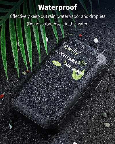 Pawfly Aquarium Battery Air Pump 40 GPH Oxygen Pump for 5 to 30 Gallon Fish Tank Portable Aerator Pump for Outdoor Fishing and Fish Transportation, Battery Not Included (Accessories Inside The Pump)