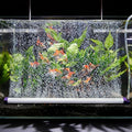 Fish Tank Bubbler Decorations Aquarium Bubble Wall Quiet Oxygen Diffuser Adjustable air Bubble Volume Air Stones Aquariums Kit for Freshwater & Saltwater Bubbler Decorations(15.8inch) - size: 15.8inch