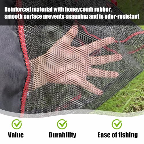 Aventik Float Fishing Net Bait Basket Ideal for Boat Kayak Canoe Bank Fishing Fishing Accessories for Live Fish