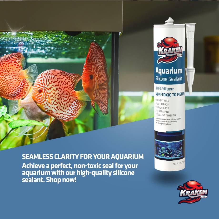 Kraken Bond Habitat Set Black Spray Waterfall Foam Sealant Straw Use 2x12 oz & Aquarium Silicone Sealant 2x10.1 fl oz – Vivarium, Terrarium, Fountain & Aquascape Background, Caulking Gun Not Included