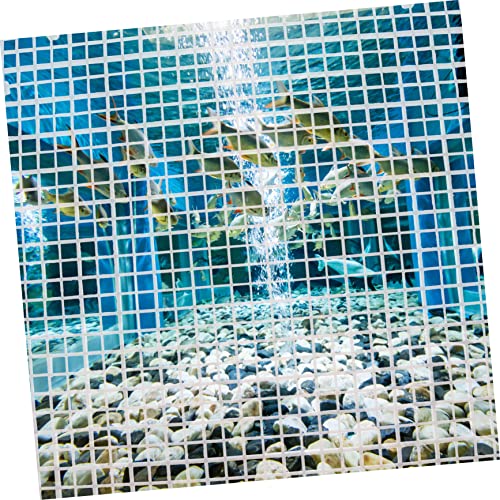 1set Aquarium Isolation Panel Fish Tank Divider Grid Clips and Cable Ties for Fish Separation and Breeding
