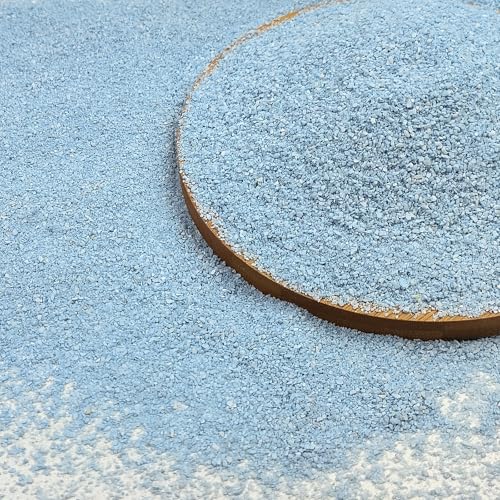 FANTIAN 5 lbs Blue Sand, 0.4-0.8 mm Decorative Sand for Aquarium, Fish Tank, Succulents, Candle, Vase, Wedding Ceremony, Arts Crafts and Bowl Fillers - color: Blue, size: 5 LB