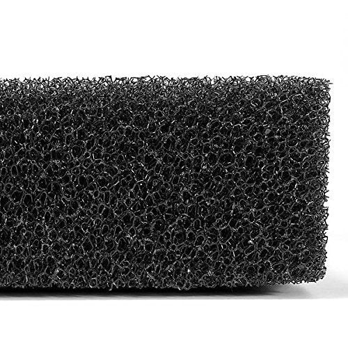 Bio Sponge Filter Media Pad 17" Cut-to-fit Foam for Aquarium Fish Pond Reef Canister Tank - size: 17.7" L x 17.7" W x 1.8" H