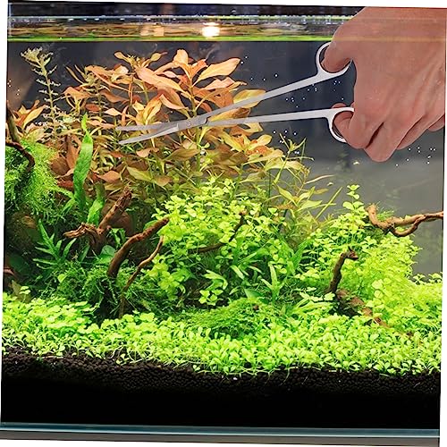 COLLBATH 1set Aquarium Aquascaping Tool Kit Water Plants Scissors Tweezers Spatula for Precision Plant Trimming and Maintenance Fish Tanks