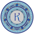 Custom Monogram Design Pool Mat, Decorative Pool Emblem, Choose Leter and Size, Easy to Install and Remove - size: 29" in Diameter, style: Letter "K"