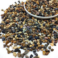 40LB Aquarium Gravel, 1/4" Pea Gravel for Fish Tank, Small River Rocks for Garden Decoration, Landscaping, Vase Filling, Flower Pot Paving（4-8MM） - size: 40LB, style: 4-8MM
