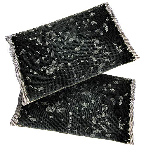 Penn-Plax Cascade Pro-Carb Z Filt-A-Pack, 2 Pack - Mixed Carbon & Zeolite Aquarium Canister Filter Media Bags - Pre-Bagged Nylon Mesh Replacement for Cascade, Freshwater & Saltwater Tanks - 8 Ounce - size: Cascade Carbon & Zeolite 8oz