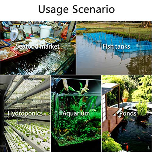 2Pcs 4 X 2-inch Large Air Stones Cylinder for Hydroponic Systems, Ponds, Aquarium, Fish Tank