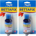 API BETTAFIX Antibacterial & Antifungal Betta Fish Infection and Fungus Remedy 1.7-Ounce Bottle (Pack of 2) - size: 1.7 Fl Oz (Pack of 2)