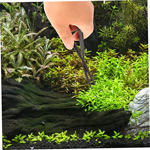 Aquarium Plant Scissors Spring Trimmer for Aquascaping and Terrarium Maintenance Ergonomic Design for Precise Plant Grass and Aquarium Decoration